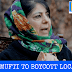 ECAS Agenda: After Farooq, Mufti decides to boycott polls in Jammu and Kashmir